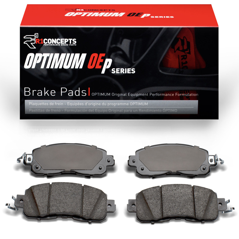 Nissan Leaf Brake Pads - Front - R1 Concepts - Optimum OE - `13-`25